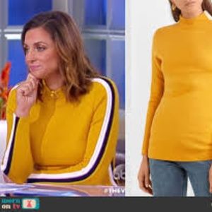 PAPER LONDON Kawai Yellow Mockneck Sweater XS